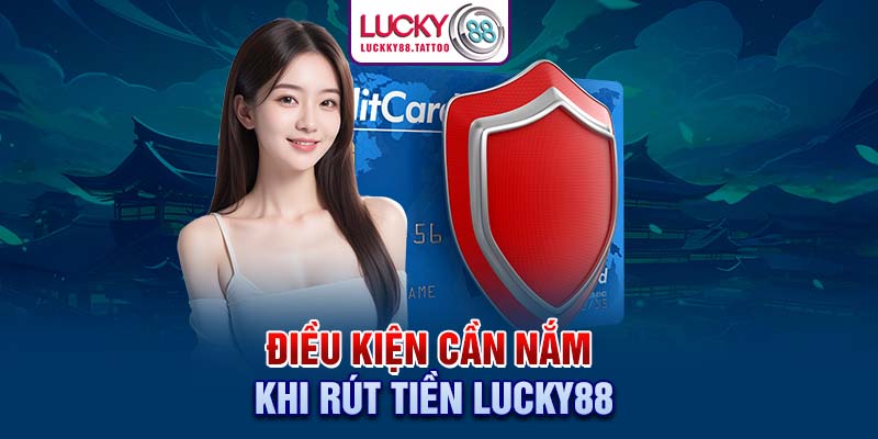 Điều kiện cần nắm khi rút tiền Lucky88